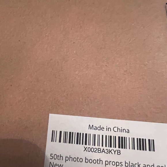 50th Birthday Photo Booth Props/wall decor - Set of 30 - Picture 7 of 7